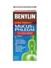MUCUS & PHLEGM PLUS COLD RELIEF NIGHT Syrup 